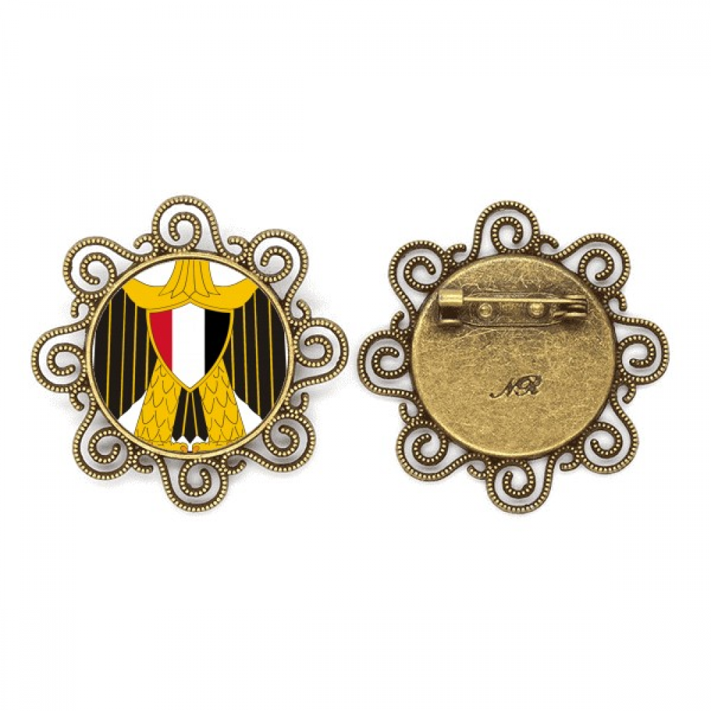 egypt national emblem country flower brooch pins jewelry for girls