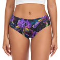 thumbnail image 1 of Balery Starry Night Iris Field Ropa Interior de Algodón para Mujer con Dibujo – Braguitas Cómodas y Elásticas, Estilo Clásico-X-Large, 1 of 6