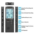 thumbnail image 3 of Voice Recorder USB Professional 96h Dictaphone Noise Reduction Digital Audio Voice Recording ,Triple Noise Reduction, 3 of 6