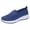 Blue, variant on IEMIEMIEM Orthopedic Shoes for Women 2026 Wide Width Breathable Sneaker Comfortable Non Slip on Sneakers Lightweight Arch Support Soft Foam Cushion Women's Diabetic Walking Nurse Shoes Black 8 Wide