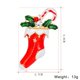 thumbnail image 4 of Yuarrent Decorado Árbol de Navidad Botas de Papá Noel Muñeco de nieve Campana Broche Bufanda Collar Solapa Broche de Navidad Regalo de niña Kits de decoración para fiestas No.99 Yuarrent JR0793-99, 4 of 6