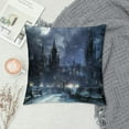 thumbnail image 2 of Autua Gothic Art Graphic Decorative Cushion Throw Pillow Cover Printed on Both Sides Winter Theme Home Decor 1PC 22x22in, 2 of 5