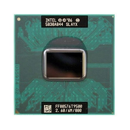 Intel Core 2 Duo T9500 SLAQH SLAYX 2.6GHz 6MB Mobile CPU Processor Socket P (Best Processor For Socket 478)