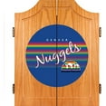 thumbnail image 3 of Denver Nuggets Hardwood Classics NBA Wood Dart Cabinet, 3 of 3
