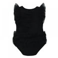 thumbnail image 2 of Newborn Baby Girl Boy Clothes Ruffle Cotton Romper Bodysuit One-Piece Jumpsuit Outfit, 2 of 6