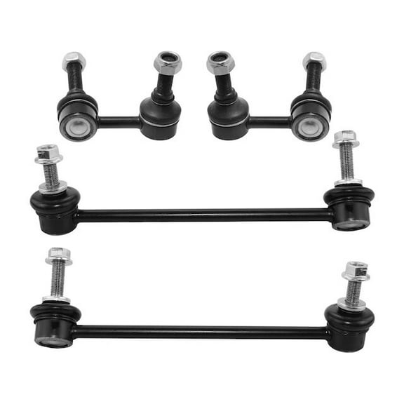 Front and Rear Sway Bar Link Kit - Compatible with 2014 - 2019 INFINITI Q50 2015 2016 2017 2018