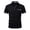 D150/Black, variant on Polo Shirts For Men Summer Leopard Print Short Sleeved Polo Shirt Top Casual Leisure Shirt