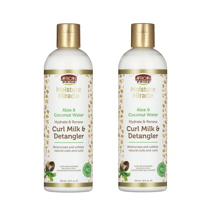 African Pride Moisture Miracle Aloe & Coconut Water Curl Milk