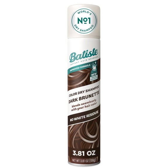Batiste Dark Dry Shampoo, Instantly Refresh Hair & Absorb Oil Between Washes, 3.81 oz