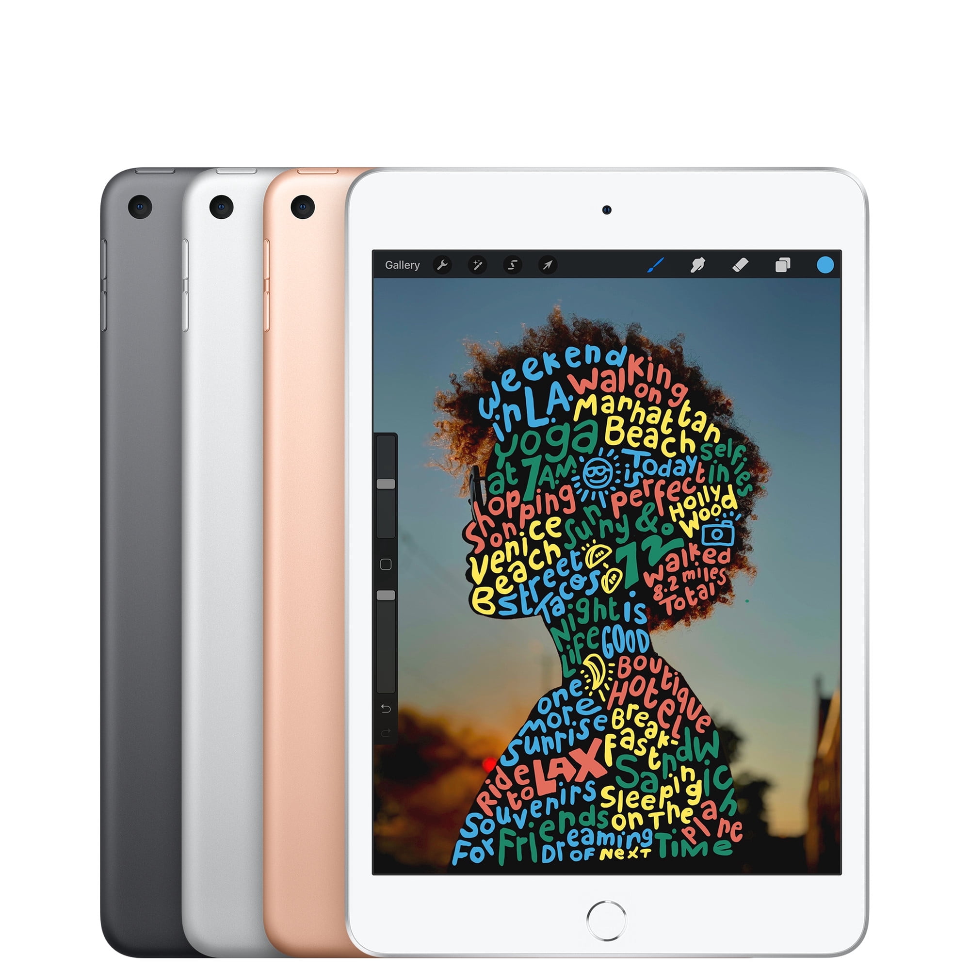 Restored Apple iPad Mini 5th Gen (2019) WiFi + Cellular Silver