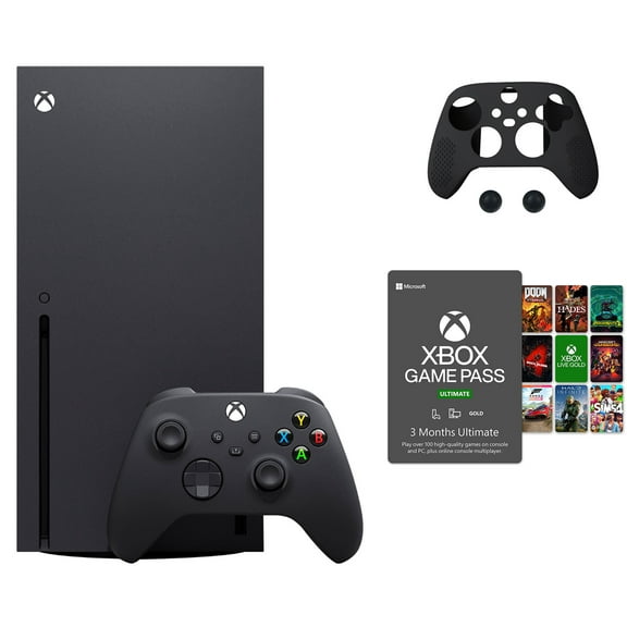 Microsoft Xbox Series X Bundle, One Xbox Wireless Controllers, Xbox 3 Month Game Pass Ultimate with Mazepoly Accessories