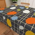 thumbnail image 2 of Nanqianyi Rectangular Tablecloth 60x70,Abstract Stain Proof and Oil-resistant Table Cover for Kitchen Restaurant, 2 of 6