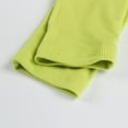 thumbnail image 3 of HSHDLDF Women's Square Neck Long Sleeve Ribbed Slim Fitted Casual Basic Crop Top, 3 of 6