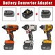 thumbnail image 5 of 2X Adaptador de Batería para de 18V Batería de Litio Convertida Una Convertidor de Batería 18V 20V, 5 of 5