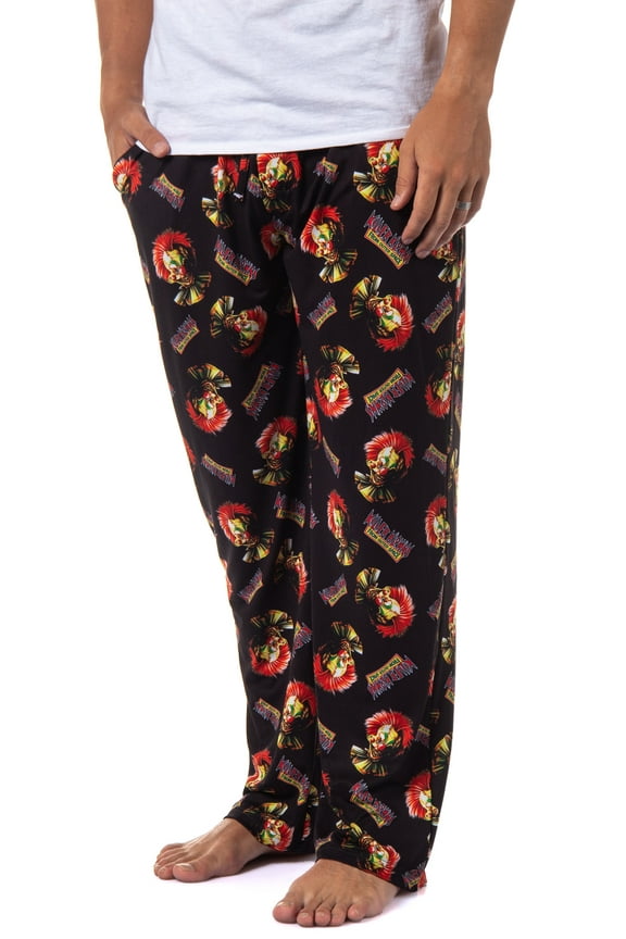 Killer Klowns from Outer Space Mens' Horror Movie Film Character Sleep Lounge Pajama Pants Sleepwear Loungewear