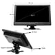 thumbnail image 2 of Monitor Hikity CCTV portátil de 10.1 pulgadas 1280x600 HDMI/VGA/AV, 2 of 8