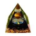 thumbnail image 1 of Pirámide Cristales Curativos Energía Piedra Escultura Resina (Bola 5cm), 1 of 5
