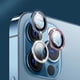 thumbnail image 2 of Cristal templado para iPhone 11, 12, 13 Pro Max, protector de lente de cámara con anillo de metal., 2 of 4
