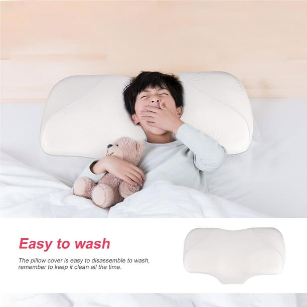 Moyic Almohada para dormir comodo cojin transpirable para la cabeza almohadas cervicales resistentes al sudor para ninos y adultos accesorios Juegos de cama Moyic HA049569 00 Walmart en linea