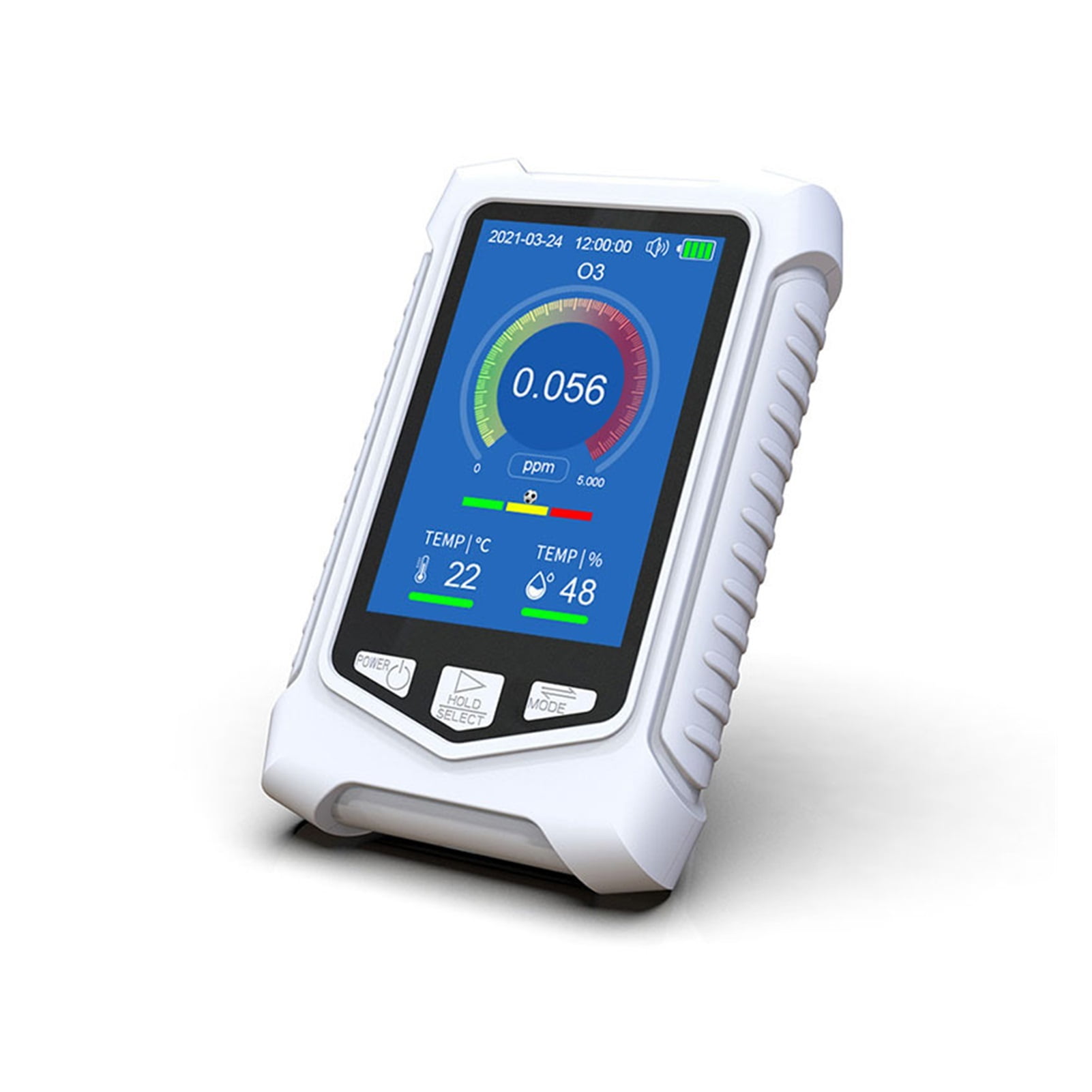 Ozone Detector O3 Concentration Detection Indoor And Outdoor Temperature And Humidity Meter Foreign Trade Custom English Version