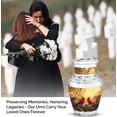thumbnail image 2 of Cardinal Bird Urn for Ashes Mom, Decorative Funeral Urn For Dad - Cardinal Bird Theme Cremation & Memorial Sharing Urns for Ashes with Lid - 3inch, Small/Mini Size - Single 1Pcs, 2 of 7