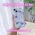 thumbnail image 2 of Compatible with iPhone 11 Pro Case with Heart Design for Women Girls,Aesthetic Cute Wavy Soft Shockproof Cell Phone Cover for iPhone 11Pro 5.8 Inch (Light Blue), 2 of 8
