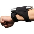 thumbnail image 2 of Estuche para linterna, bolsa portátil para linterna manos libres, estuche para linterna en brazo de muñeca, soporte para luz de buceo subacuático para pesca, buceo, caza, 2 of 5