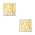 thumbnail image 1 of Matsuzay 1 paquete de relleno de rafia de papel Lafite, embalaje arrugado triturado, rellenos de confeti, artilugios, Pascua, Año Nuevo, Amarillo claro 2Conjunto, 1 of 6