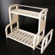thumbnail image 1 of Organizador de utensilios de cocina, soporte para tablas de cortar, almacenamiento de utensilios para hornear / cocina, plástico Beige Macarena Estante del almacenamiento de los utensilios de la cocina, 1 of 8