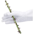 thumbnail image 5 of Guantes de jardinería de cuero de manga larga, resistentes a los pinchazos, guantelete de cuero transpirable, guantes de jardín de poda floral de rosas para mujeres y hombres - marrón brillar Hogar, 5 of 5