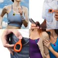 thumbnail image 4 of Support à Pince Compatible avec Fitbit Fermeture à Glissière (Ensemble de 4), 4 of 5