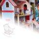 thumbnail image 1 of Modelo de mini silla de mecedora de hierro en mini, accesorios creativos sólidos robustos muebles de casa de muñecas para adornos de casas de muñecas, 1 of 8