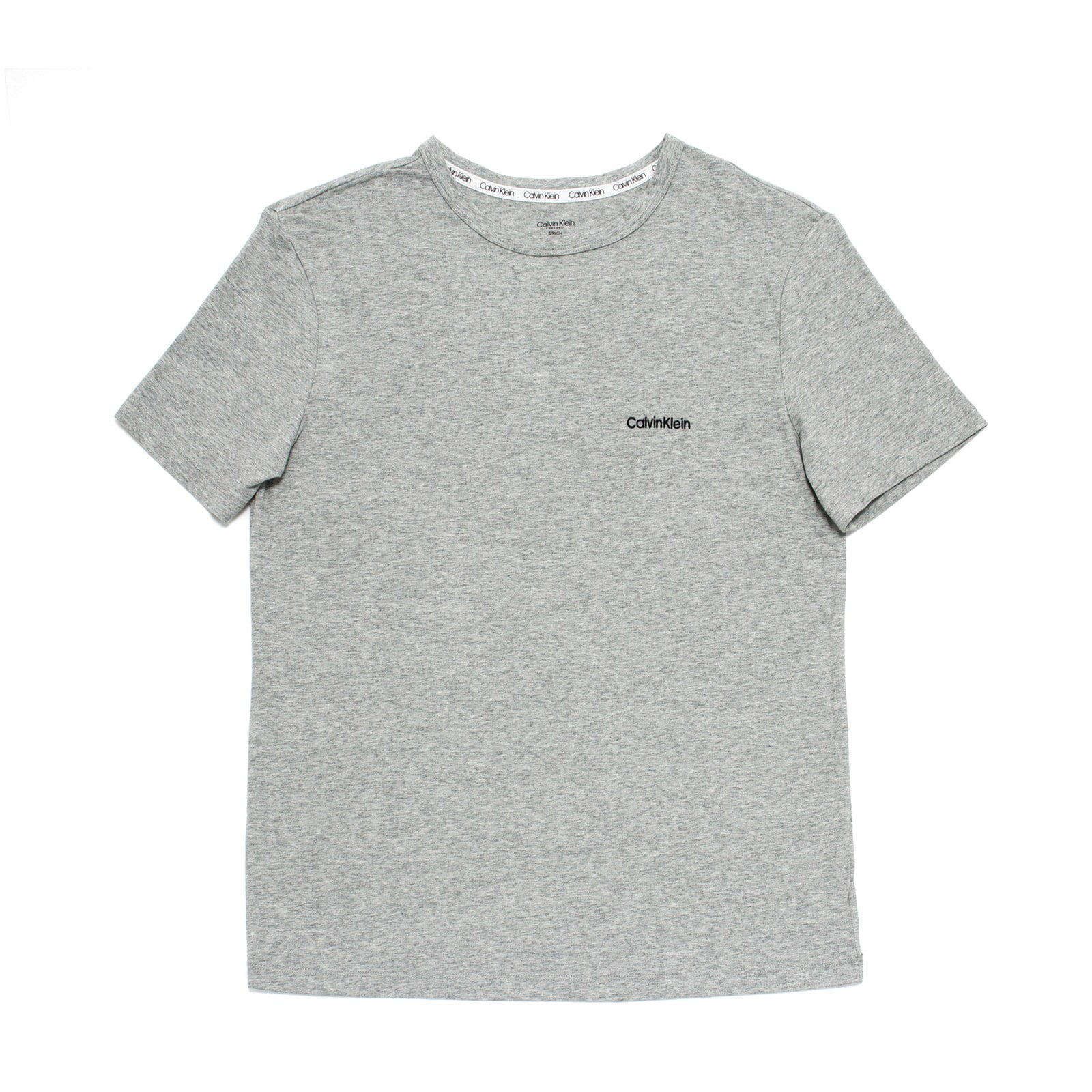 Calvin Klein Women's Modern Cotton Lounge Tshirt, Gray Heather,S - US 