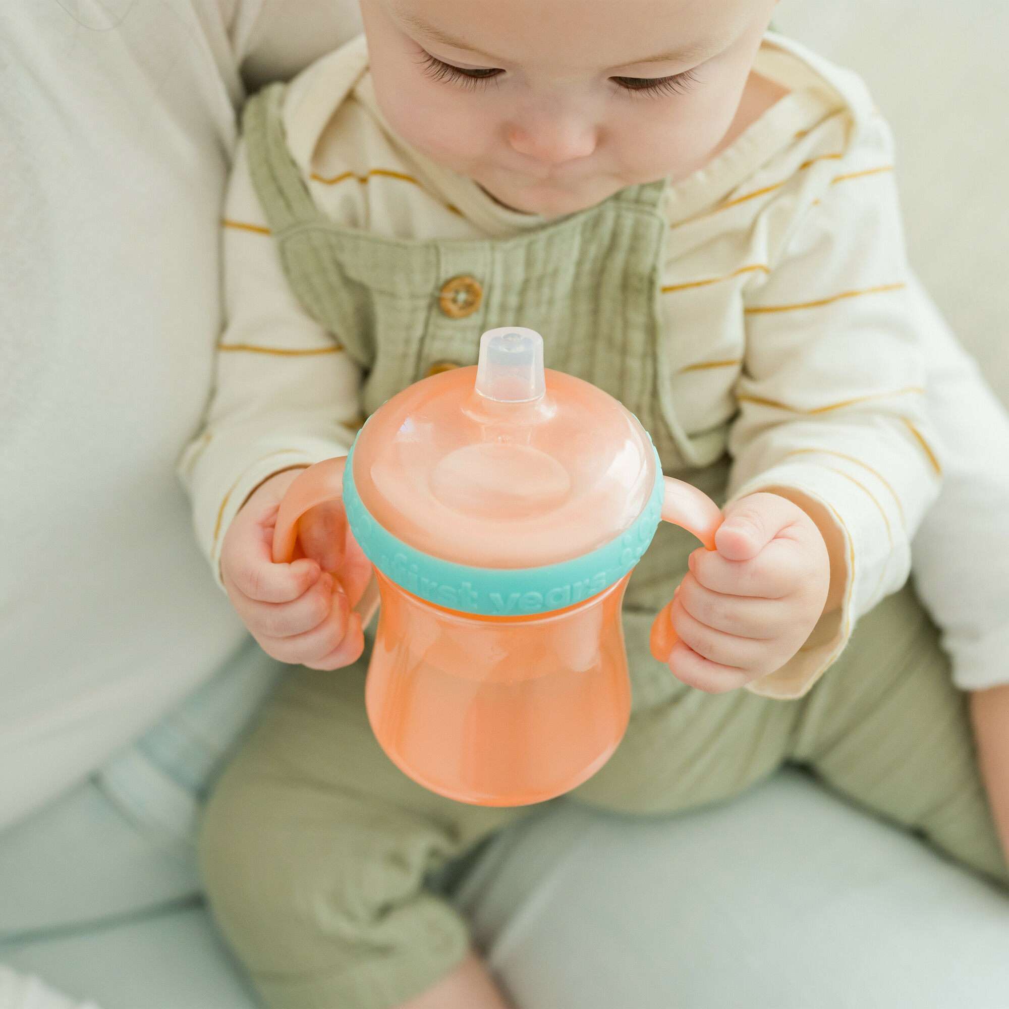 The First Years Soft Spout Trainer Cups, 7 oz, 2-Pack photo 3