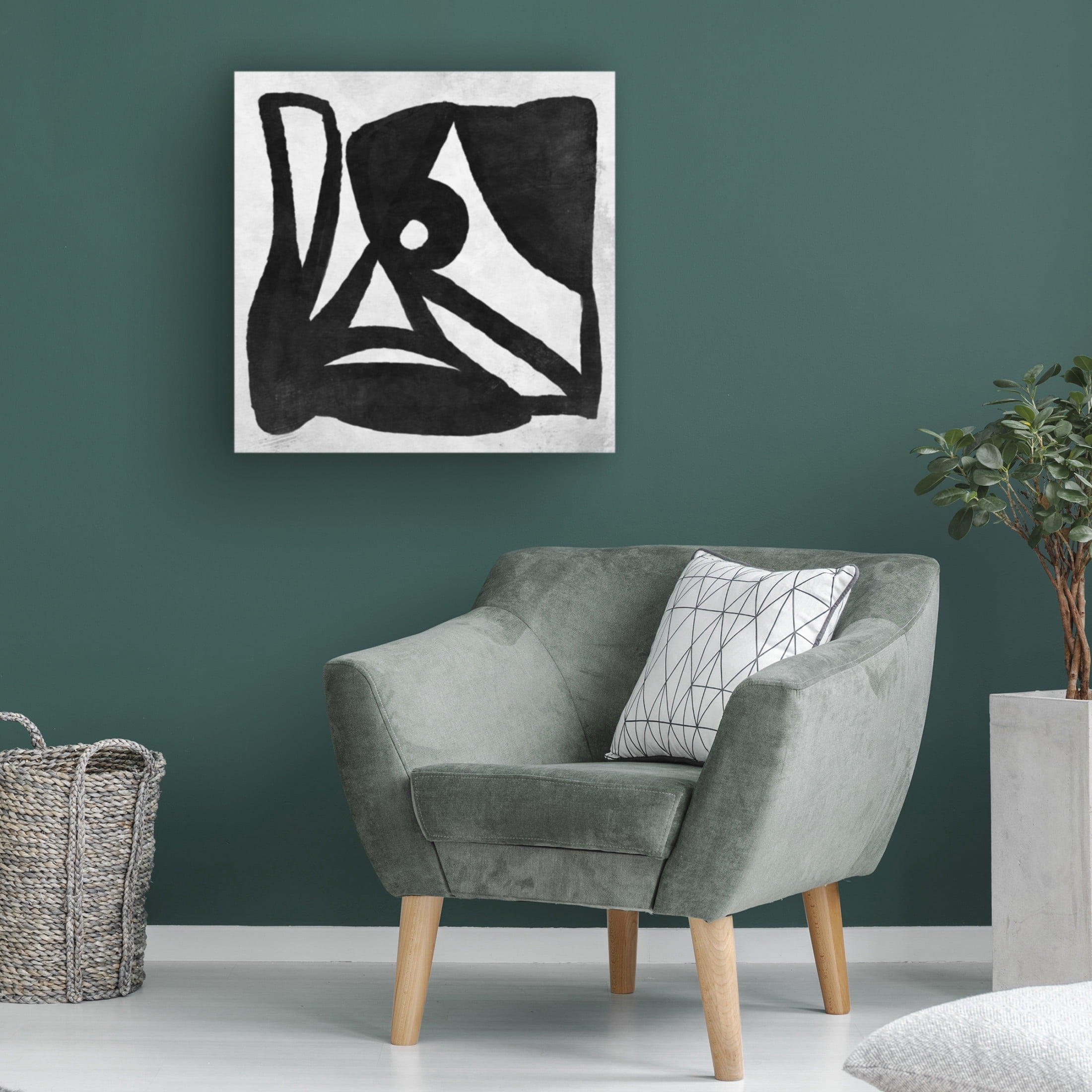 Trademark Fine Art Dan Hobday Abstract Melody No2 Canvas Wall Art