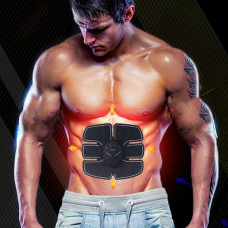 Trainer Sticker ABS Stimulator, Muscle Training Gear Abdominal Muscle Trainer Smart Body Building Fitness Home Office