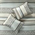 thumbnail image 6 of Home Essence Cambridge 5 Piece Reversible Jacquard Coverlet Set, 6 of 14