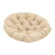 thumbnail image 4 of Almohada de piso de cojín de silla redonda, asiento de almohadilla de almohadilla de patio multipropósito transpirable para habitaciones familiares Caqui, 4 of 8