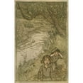 thumbnail image 2 of Arthur Rackham 17x24 Gold Ornate Framed and Double Matted Museum Art Print Titled - Wandering About and ‘Boo-Hoo--Ing. (1911), 2 of 4