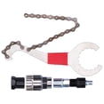 thumbnail image 2 of Cassette Lockring Tool, Cassette Removal Tool Bike Cassette Removal Tool 3 In 1  For Repairing For Bicycle, 2 of 8