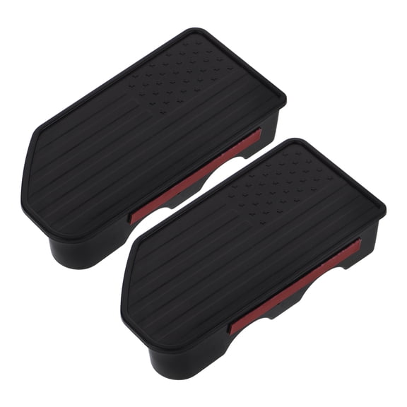 Toyvian 1 Pair ABS Truck Bed Rail Hole Covers Stake for Pickup Trucks Replacement