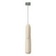 thumbnail image 2 of Espumador de leche recargable | Máquina de espuma eléctrica portátil, batedor impermeable y desmontable de acero inoxidable, USB-C, espumador portátil para bebidas con latte, capuchino, matcha, 2 of 8