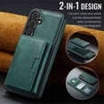 thumbnail image 2 of Case For Samsung Galaxy S25+ 5G 6.7" RFID Blocking Protective Purse Case With Magsafe 7-card Slots Kickstand 2 In 1 Detachabl Flip Shockproof Protective Leather Cover,Green,For Galaxy S25+ 5G, 2 of 7