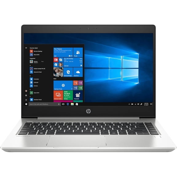 Remis à Neuf HP ProBook 440 G6 Portable 14 Pouces 1920x1080 FHD Core i5 8265U 512 Go SSD Disque Dur 16 Go RAM 4 Cœurs @ 3,9 GHz Win 11 Pro Argent