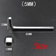 thumbnail image 3 of Square wrench,Square 4 Point Wrench Screwdriver Spanner,Metric Hand Tools Type Spanner Metric Hand Tools,Square End l shaped Extension Handle universal,Hardened Chrome Steel Screwdriver Repair Sunnimix  llave cuadrada, 3 of 6