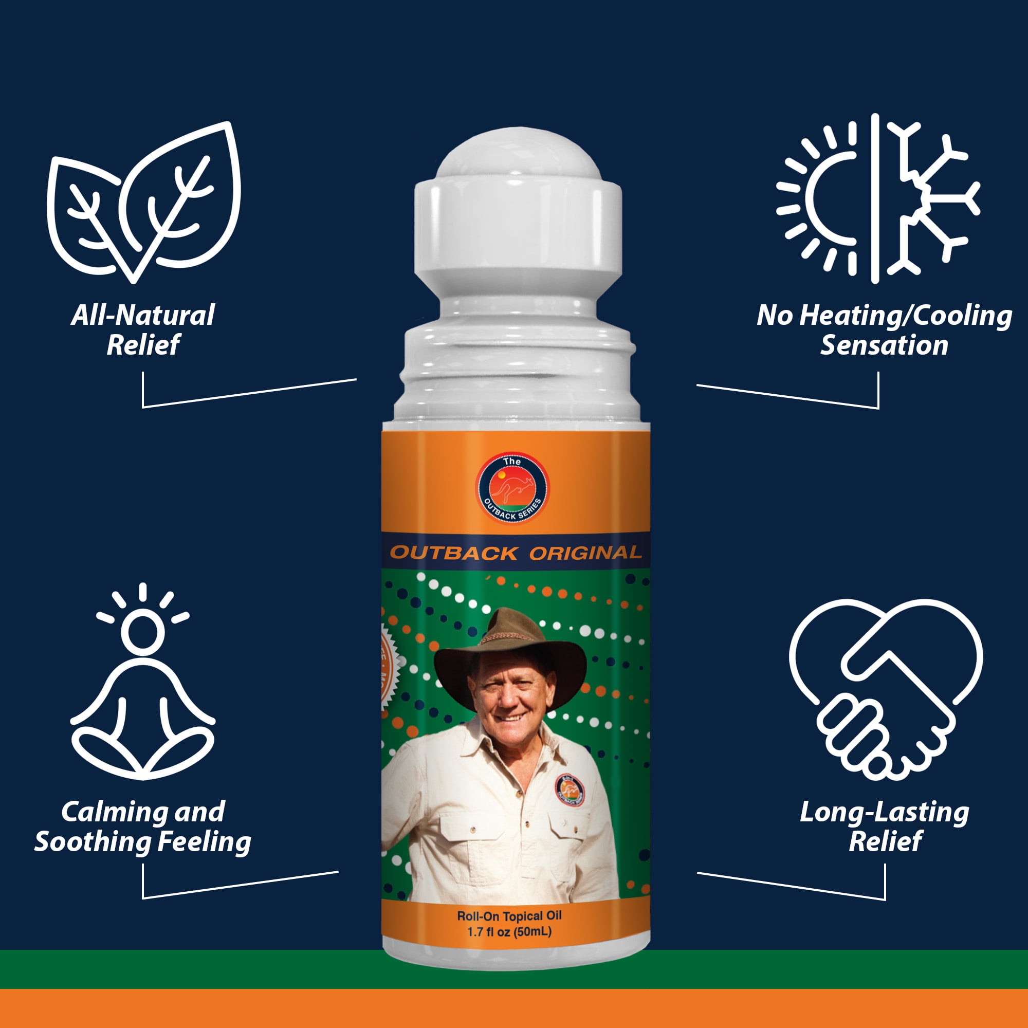 The Outback Series Original Oil Roll-On 50mL (1.69 Fl Oz)