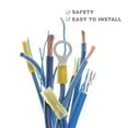 thumbnail image 6 of Ever Start 9-Piece Ring Wire Connectors, Yellow, UL Listed, 6 of 8