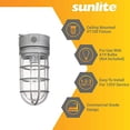 thumbnail image 3 of Sunlite 41329 - 100 watt 120 volt A19 Metallic Vaporproof Fixture (VT100), 3 of 3