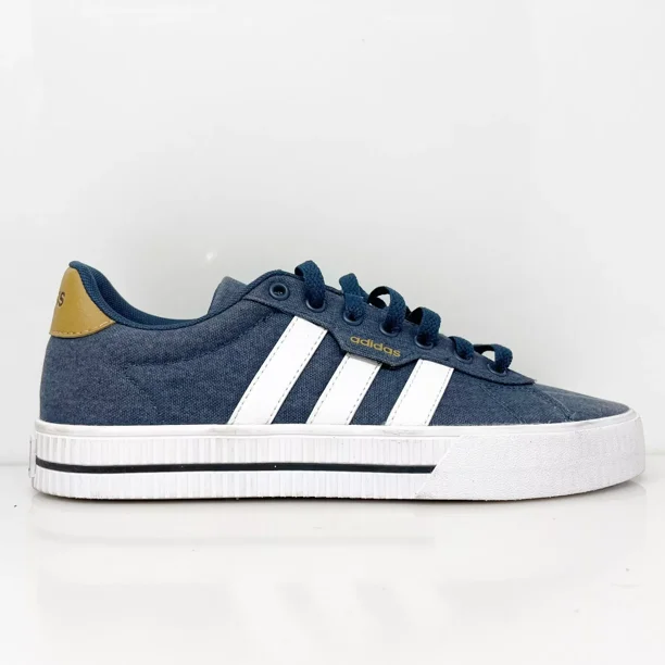 Ad-id-as Mens Daily 3.0 GY8115 Blue Casual Shoes Sneakers Size 6.5