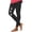 Black, variant on Hurxie Women's Halloween Spooky Season Print Graphic Leggings Cute Skinny Leg Pants